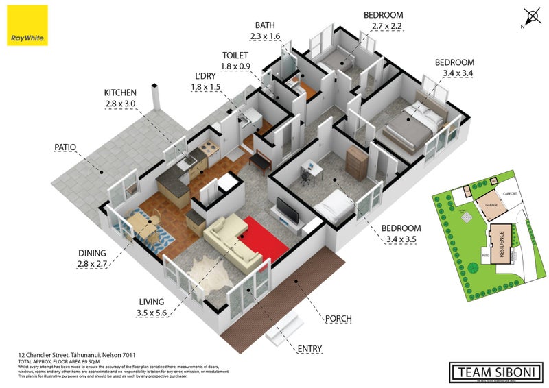 12 Chandler Street, Tahunanui, Nelson - Carousel 30