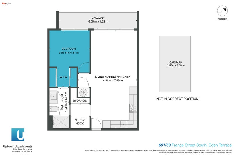 601/59 France Street South, Eden Terrace, Auckland - Carousel 24