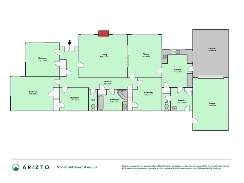 5 Sheffield Street, Awapuni, Palmerston North - Carousel 33