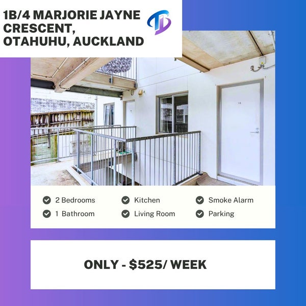 1B/4 Marjorie Jayne Crescent, Otahuhu, Auckland - Carousel 1