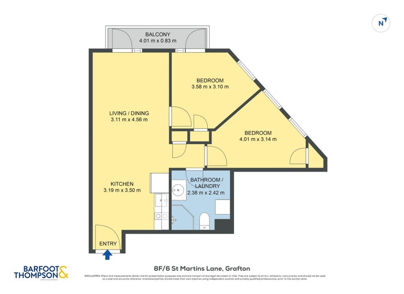 8F/6 St Martins Lane, Grafton, Auckland - Carousel 9