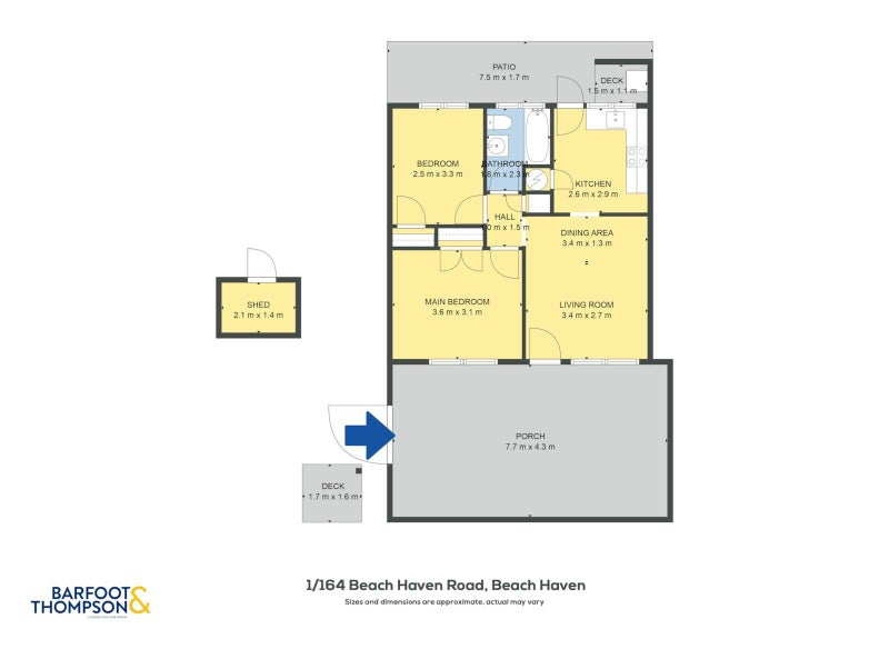 1/164 Beach Haven Road, Beach Haven, Auckland - Carousel 14