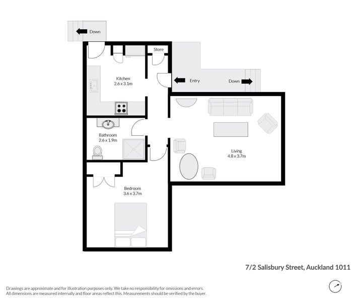 7/2 Salisbury Street, Herne Bay, Auckland - Carousel 14