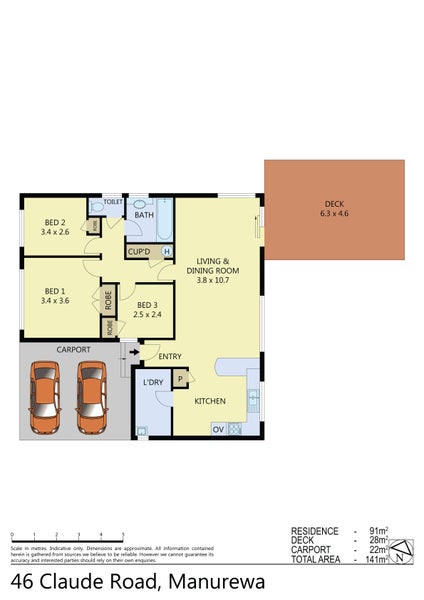 1/46A Claude Road, Hillpark, Auckland - Carousel 21