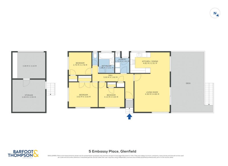 5 Embassy Place, Glenfield, Auckland - Carousel 19