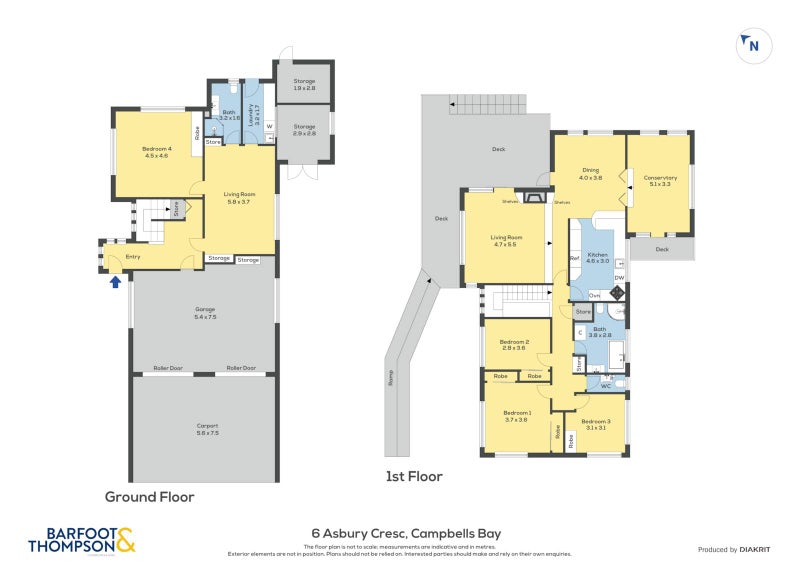 6 Asbury Crescent, Campbells Bay, Auckland - Carousel 25