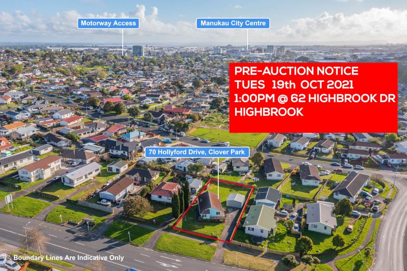 70 Hollyford Drive, Clover Park, Auckland - Carousel 1