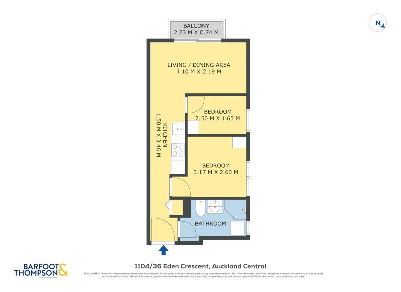 1104/36 Eden Crescent, Auckland Central, Auckland - Carousel 11