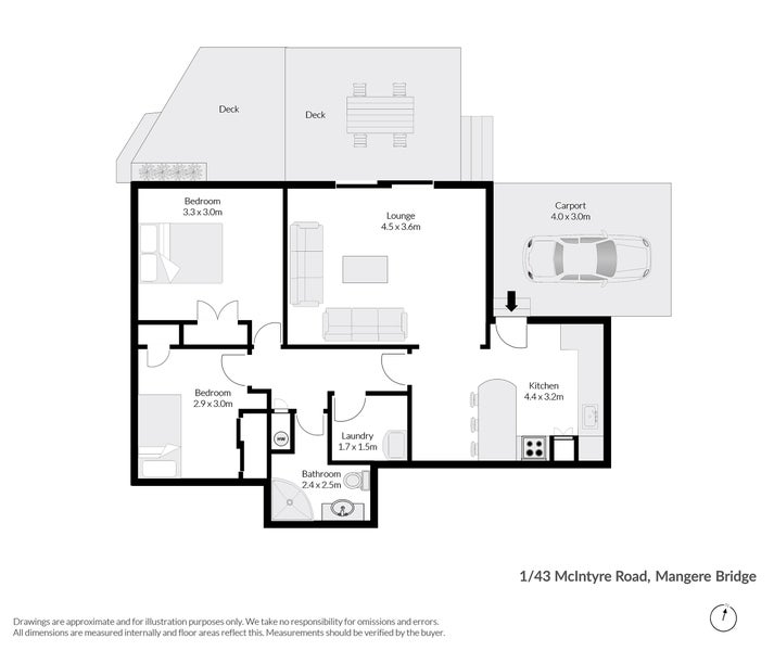 1/43 Mcintyre Road, Mangere Bridge, Auckland - Carousel 17