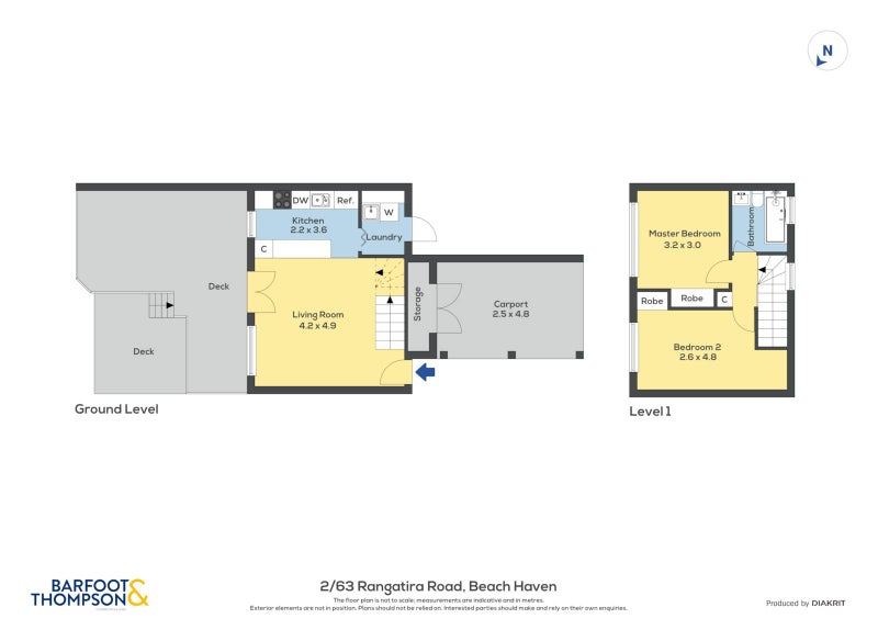 2/63 Rangatira Road , Beach Haven , Auckland  - Carousel 10