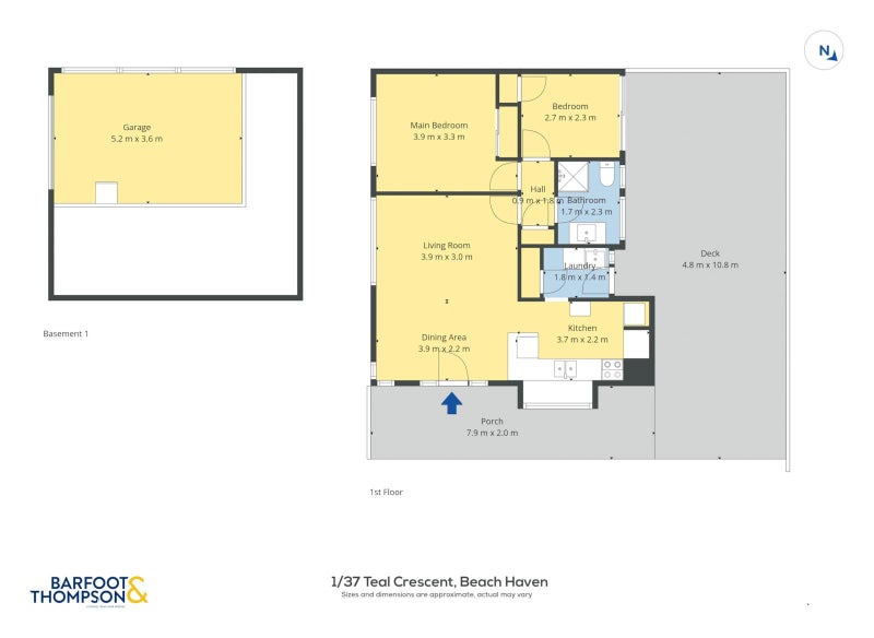1/37 Teal Crescent, Beach Haven, Auckland - Carousel 23