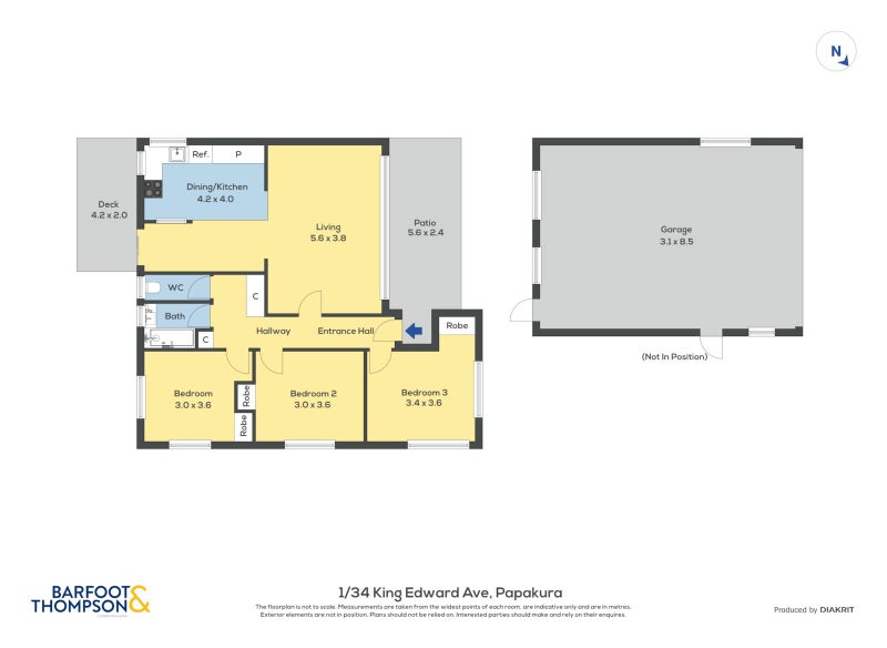 1/34 King Edward Avenue, Papakura, Auckland - Carousel 19