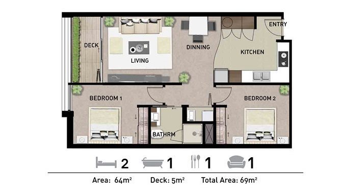 303/15 Rendall Place, Eden Terrace, Auckland - Carousel 18