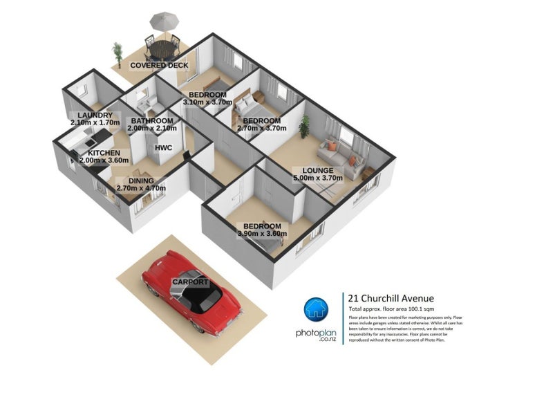 21 Churchill Avenue, Maeroa, Hamilton - Carousel 26