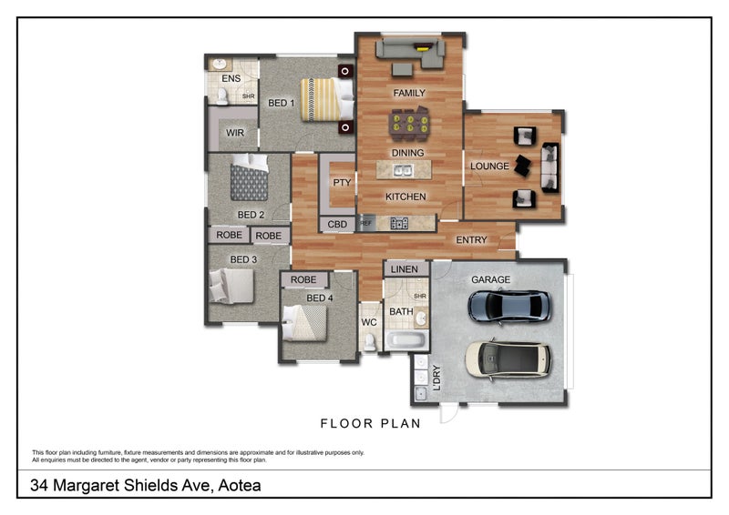 34 Margaret Shields Avenue, Aotea, Porirua - Carousel 36
