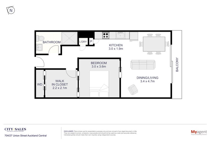 704/27 Union Street, Auckland Central, Auckland - Carousel 13