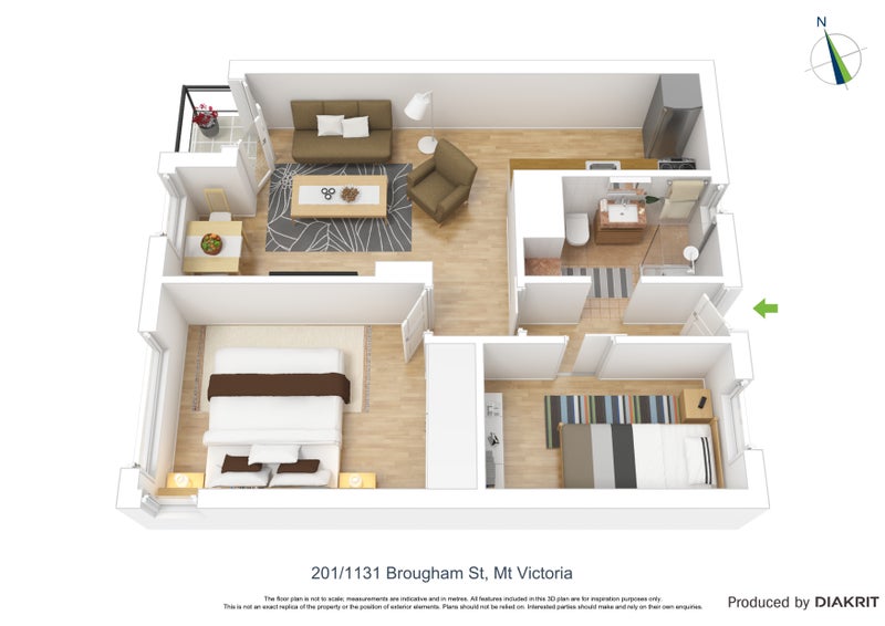 201/131 Brougham Street, Mount Victoria, Wellington - Carousel 12