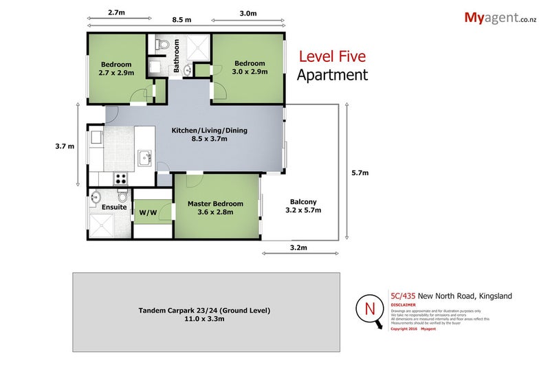 5C/435 New North Road, Kingsland, Auckland - Carousel 14