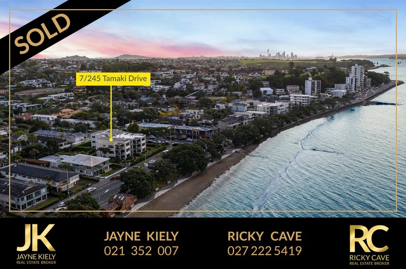 7/245 Tamaki Drive, Kohimarama, Auckland - Carousel 1