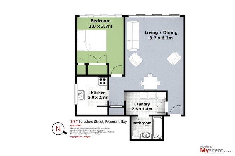 3/87 Beresford Street West, Freemans Bay, Auckland - Carousel 11