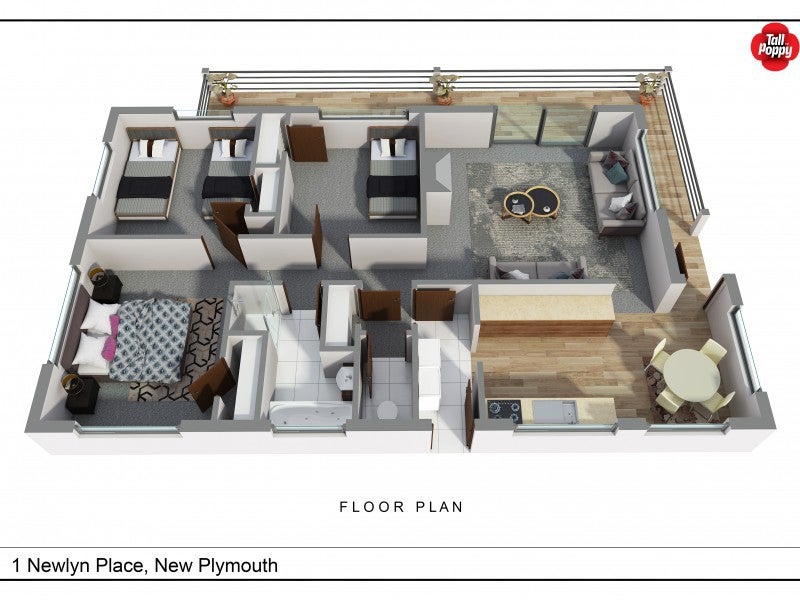 1 Newlyn Place, Welbourn, New Plymouth - Carousel 20