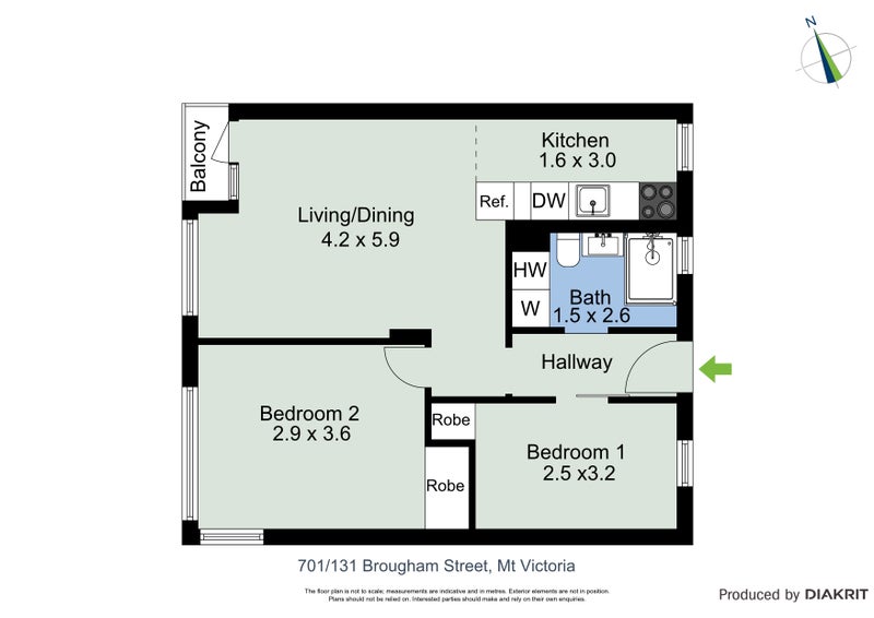 701/131 Brougham Street, Mount Victoria, Wellington - Carousel 14