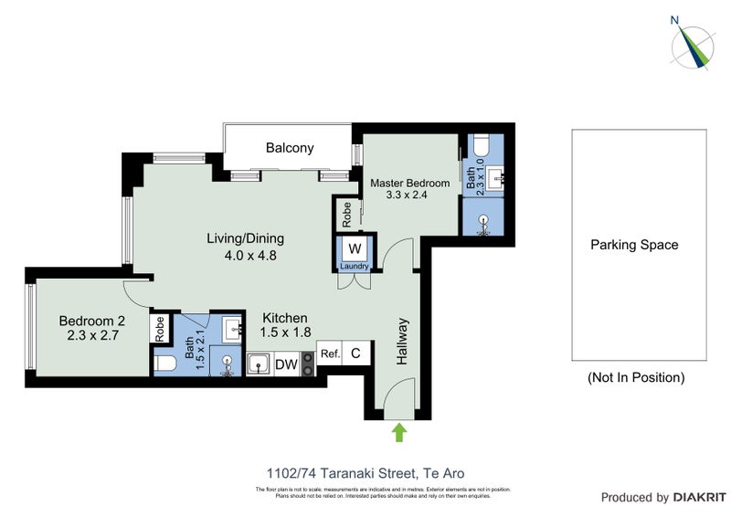 1102/74 Taranaki Street, Te Aro, Wellington - Carousel 17