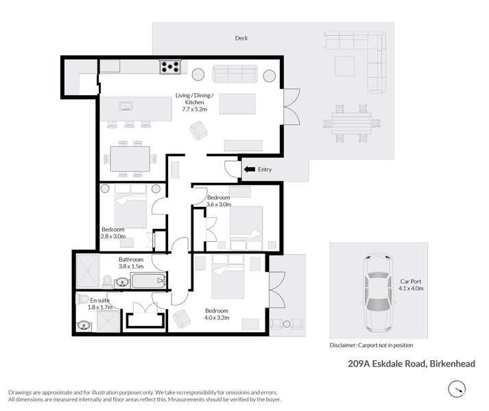 1/209 Eskdale Road, Birkenhead, Auckland - Carousel 22