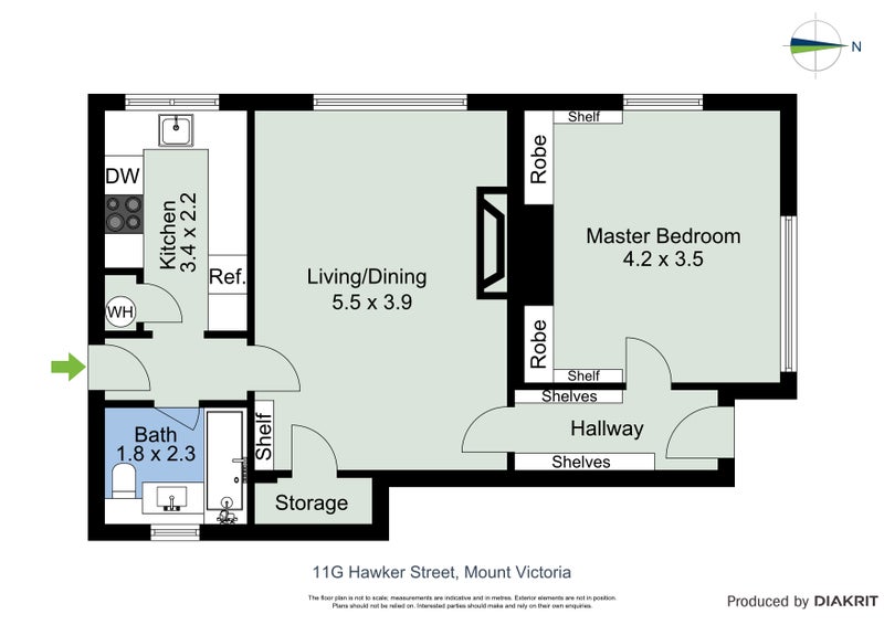 11G Hawker Street, Mount Victoria, Wellington - Carousel 15