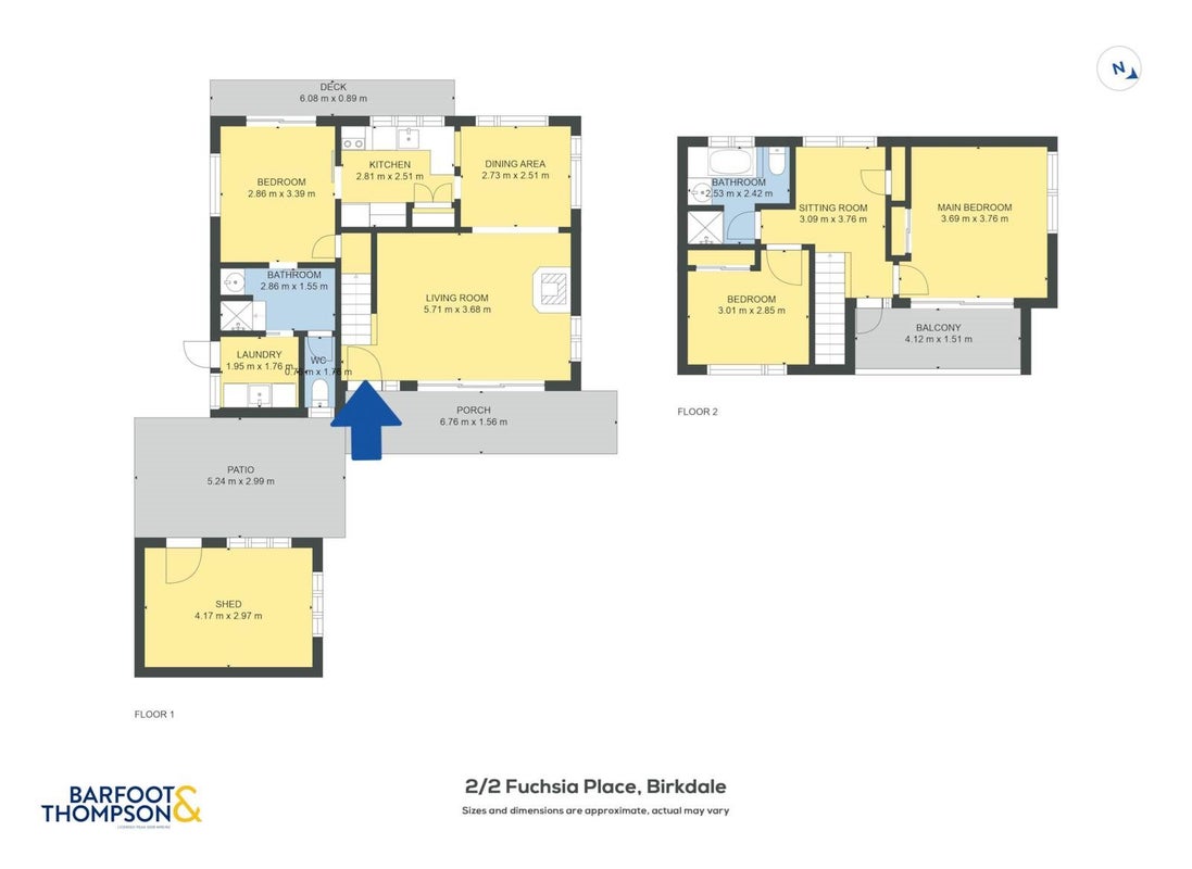 2/2 Fuchsia Place, Birkdale, Auckland - Carousel 21