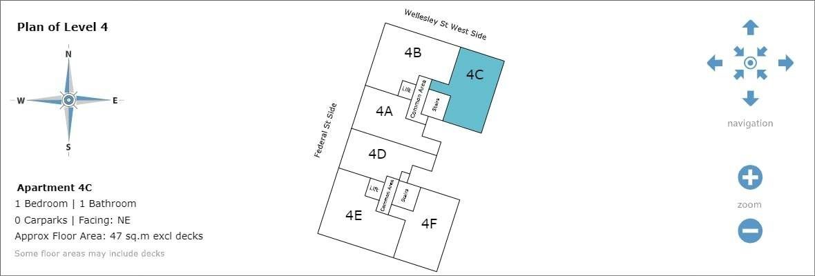4C/182 Federal Street, Auckland Central, Auckland - Carousel 21