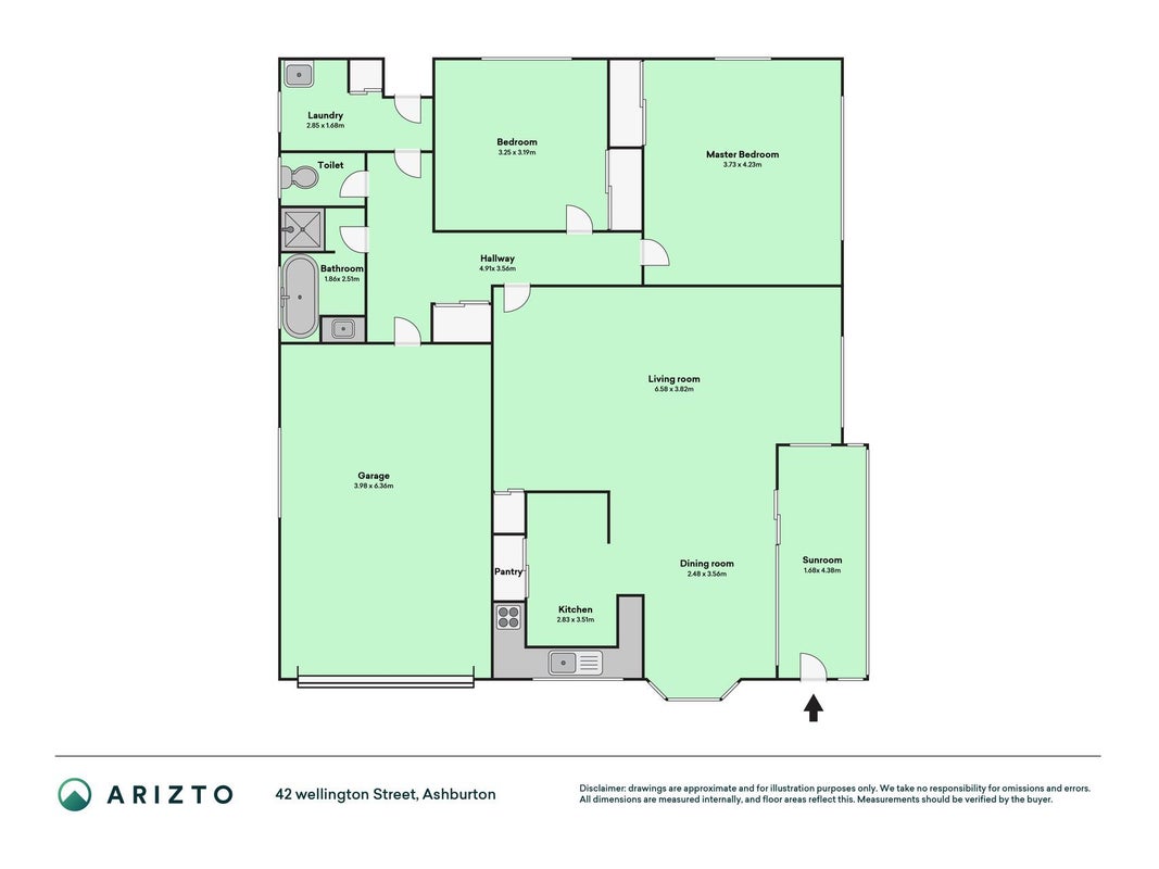 42 Wellington Street, Hampstead, Ashburton, Canterbury - Carousel 19