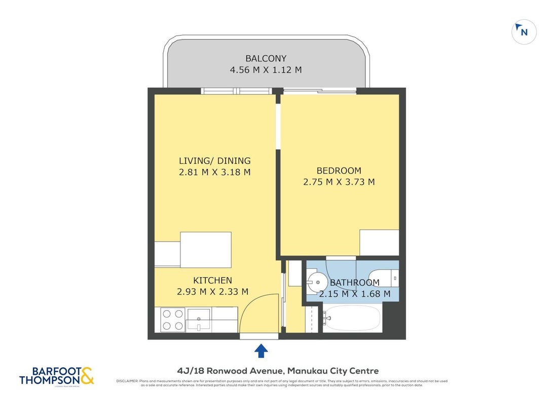 4J/18 Ronwood Avenue, Manukau, Manukau City, Auckland - Carousel 12