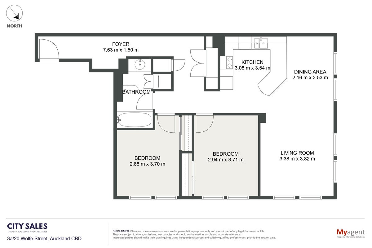 3A/20 Wolfe Street, Auckland Central, Auckland - Carousel 14