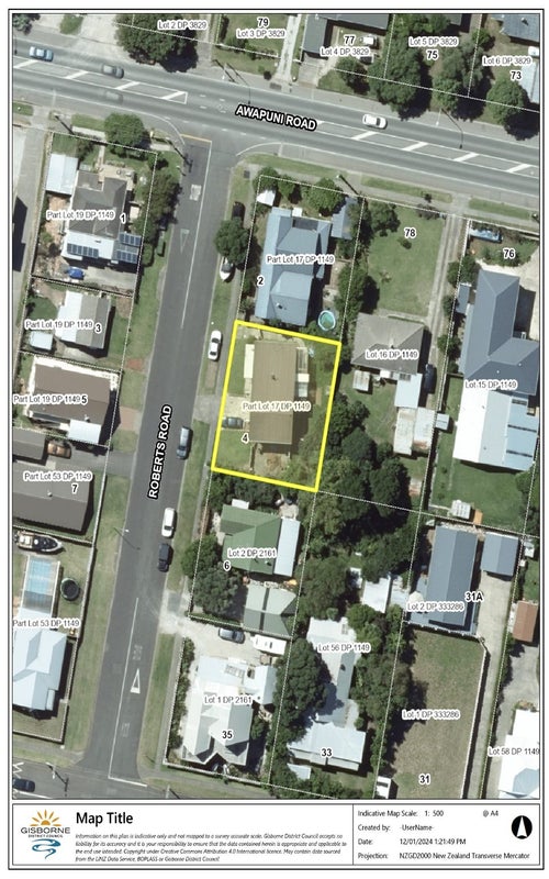 4 Roberts Road, Awapuni, Gisborne - Carousel 19