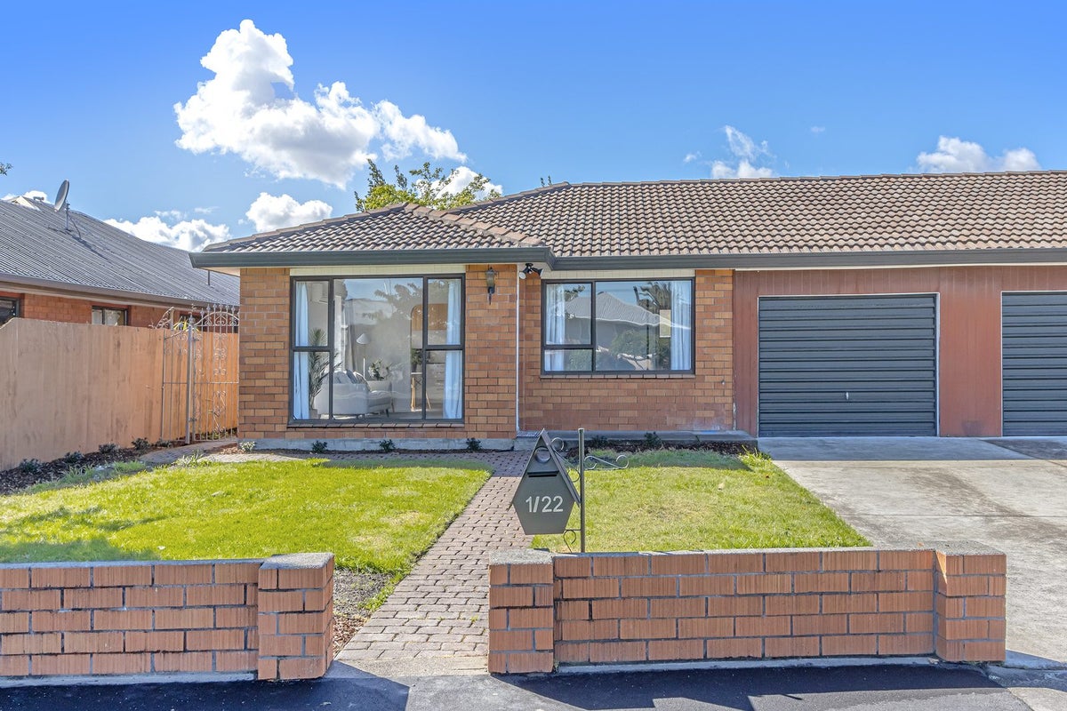 1/22 Cotswold Avenue, Bishopdale, Christchurch City, Canterbury - Carousel 1