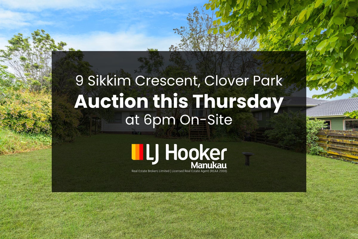 9 Sikkim Crescent, Clover Park, Auckland - Carousel 1