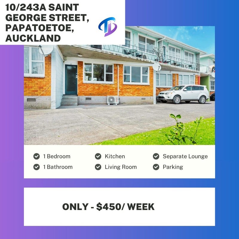 10/243A ST GEORGE ST, Papatoetoe, Auckland - Carousel 1