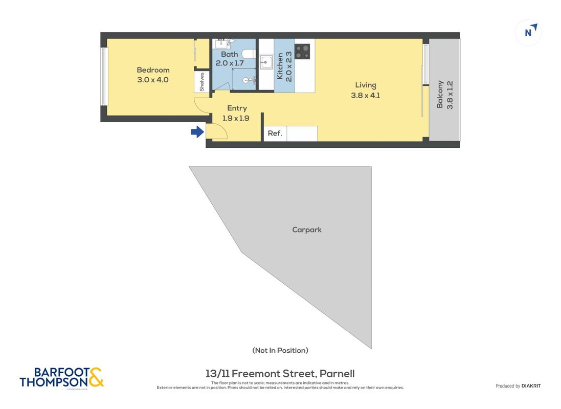 13/11 Freemont Street, Parnell, Auckland - Carousel 20