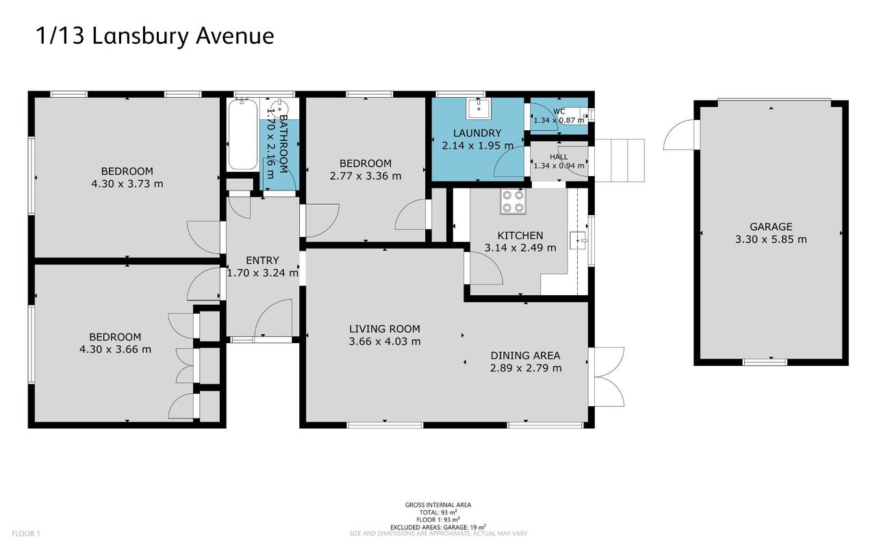 1/13 Lansbury Avenue, Strowan, Christchurch - Carousel 16