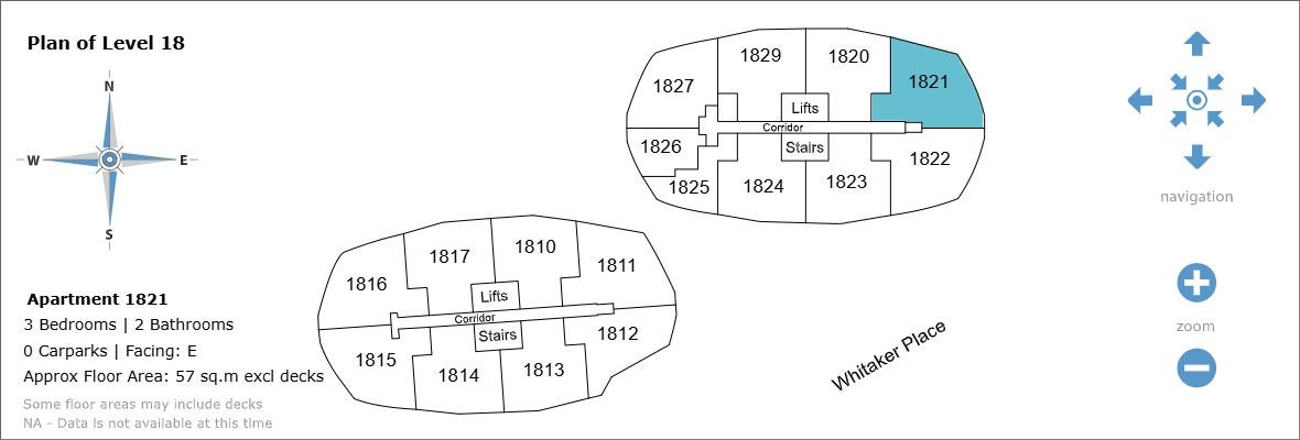 1821/21 Whitaker Place, Grafton, Auckland - Carousel 4