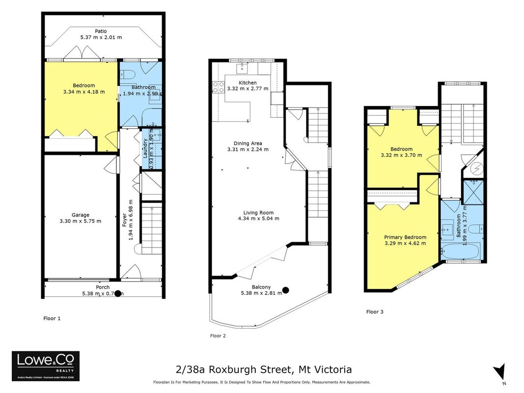 2/38A ROXBURGH ST, Mount VICTORIA, WELLINGTON - Carousel 14