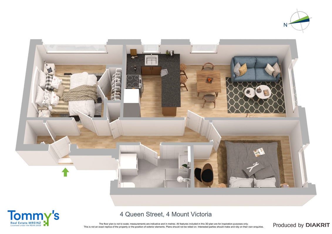 4/4 Queen Street, Mount Victoria, Wellington - Carousel 13