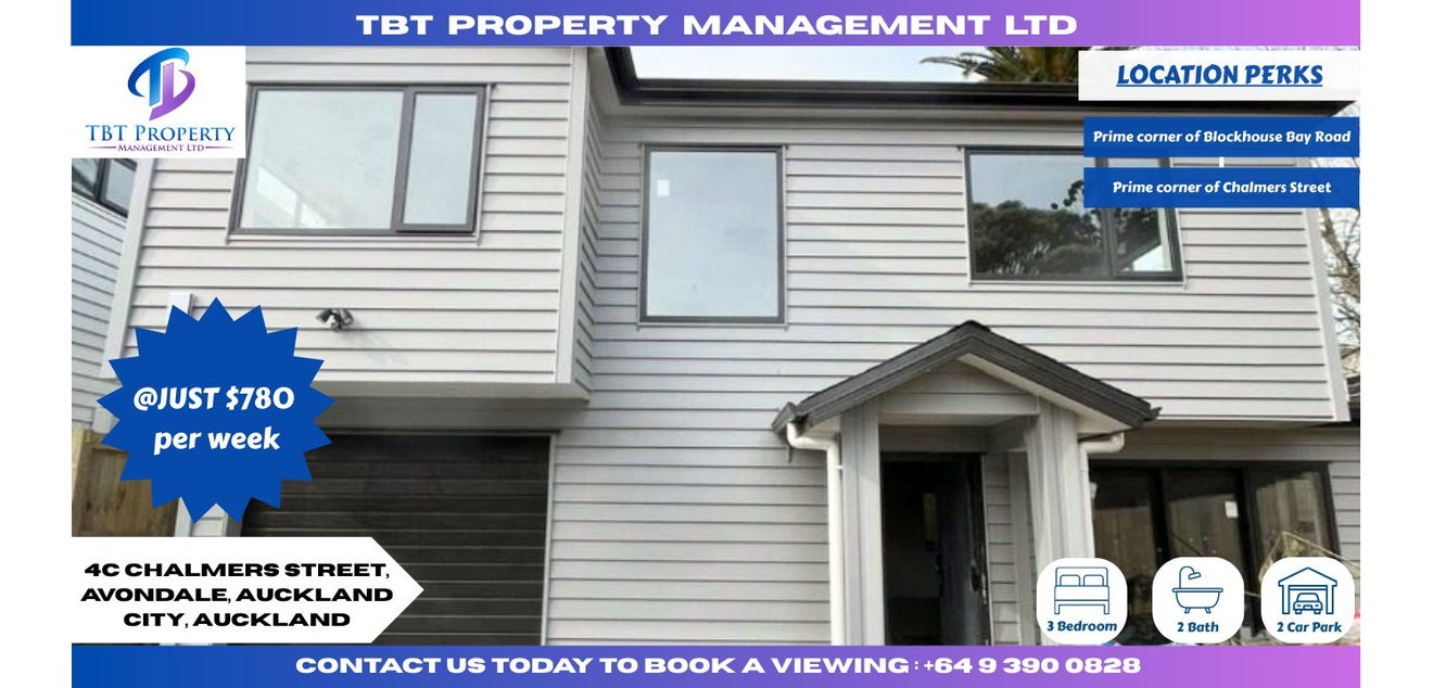 4C Chalmers Street, Avondale, Auckland - Carousel 1