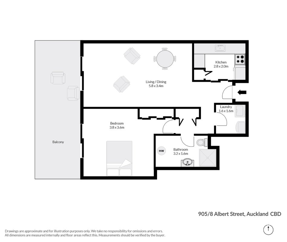 905/8 Albert Street, Auckland Central, Auckland - Carousel 14