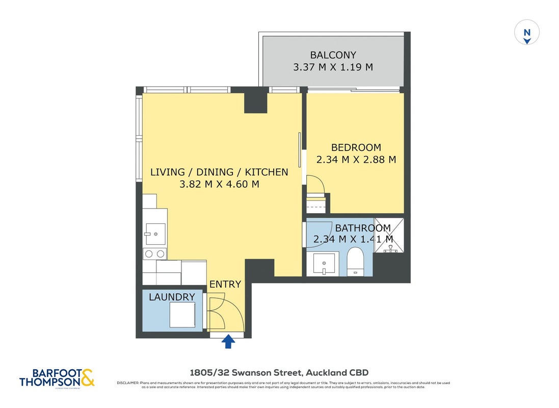 1805/32 Swanson Street, Auckland Central, Auckland - Carousel 13