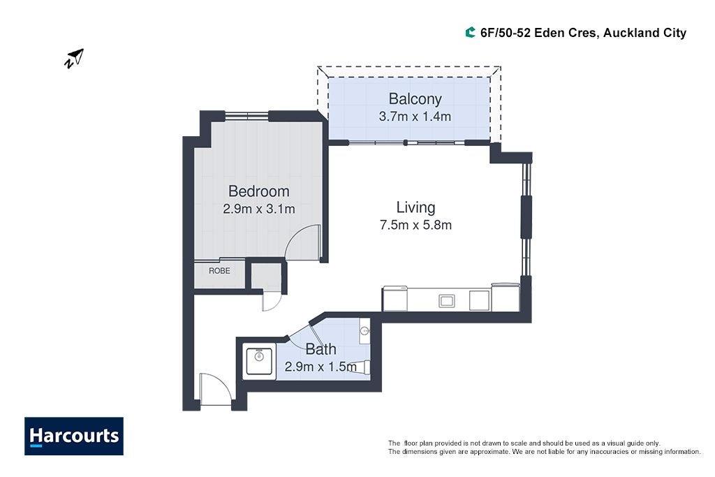 6F/50 Eden Crescent, Auckland Central, Auckland - Carousel 12