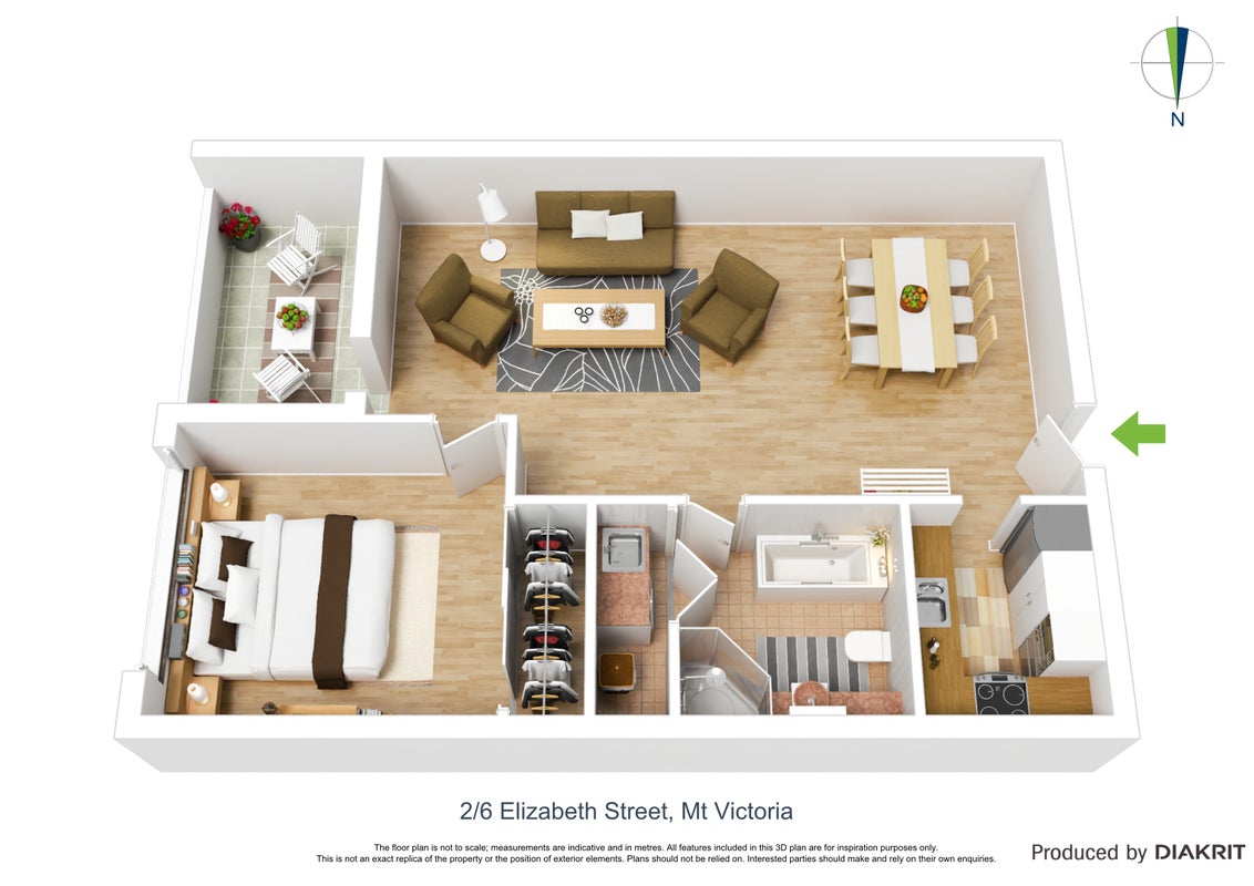 2/6 Elizabeth Street, Mount Victoria, Wellington - Carousel 12