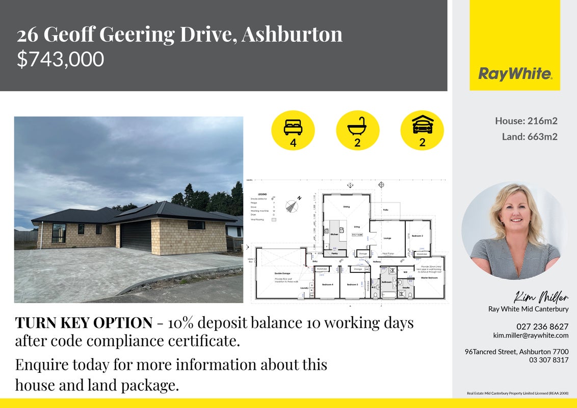 26 Geoff Geering Drive, Netherby, Ashburton - Carousel 1