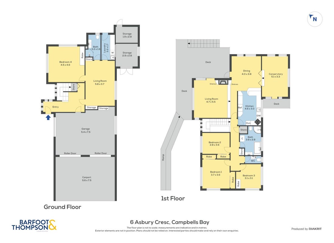 6 Asbury Crescent, Campbells Bay, Auckland - Carousel 25